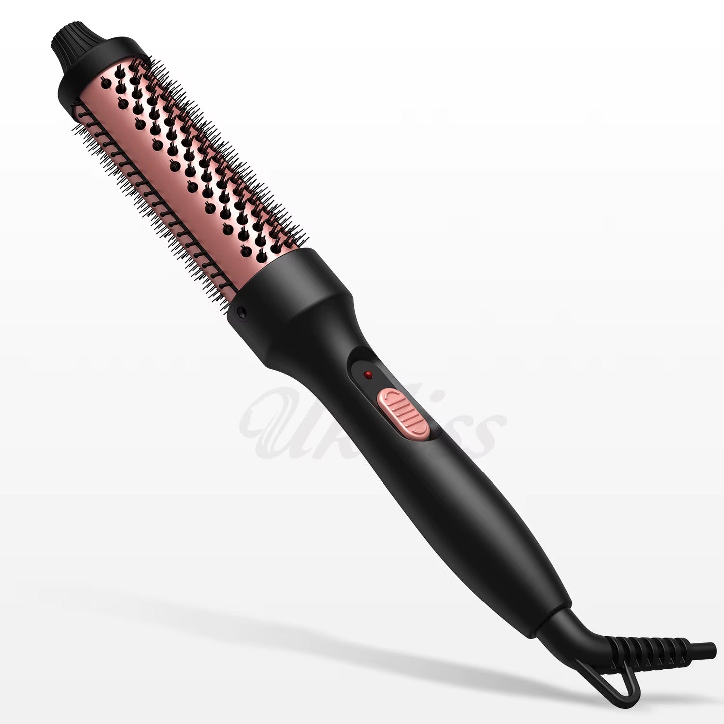 Thermal Brush, Heated round Brush, 1 1/2 Inch Thermal round Brush Curling Iron Brush for Short Long Hair Hair Curling Brush